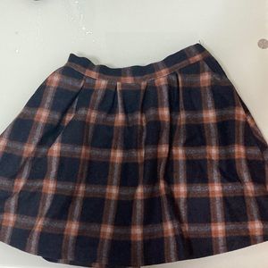 Modcloth Plaid Skirt